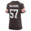 Isaiah McGuire Cleveland Browns Nike Women's Team Game Jersey - Brown - Detail View