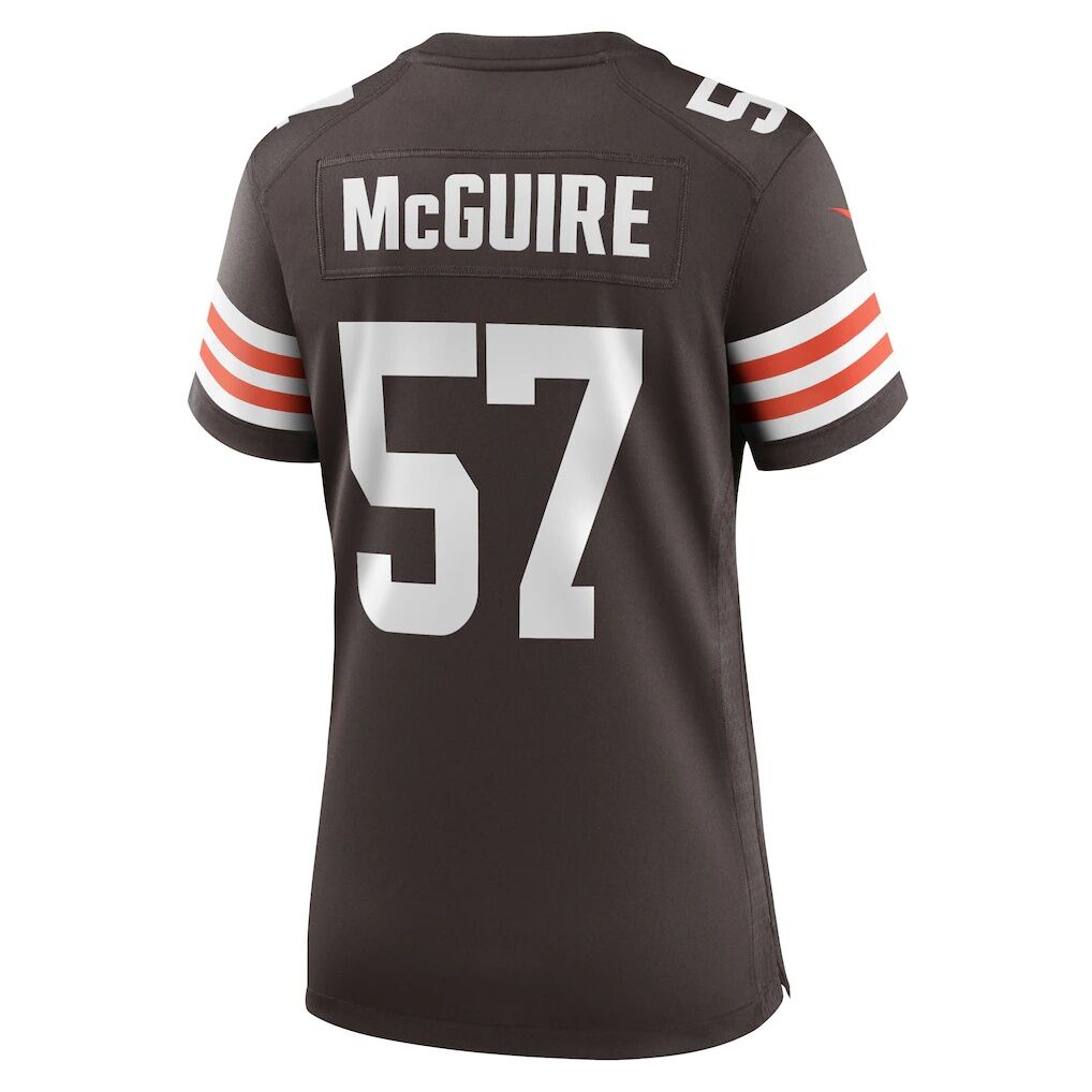 Isaiah McGuire Cleveland Browns Nike Women's Team Game Jersey