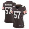 Isaiah McGuire Cleveland Browns Nike Women's Team Game Jersey - Brown - Front View