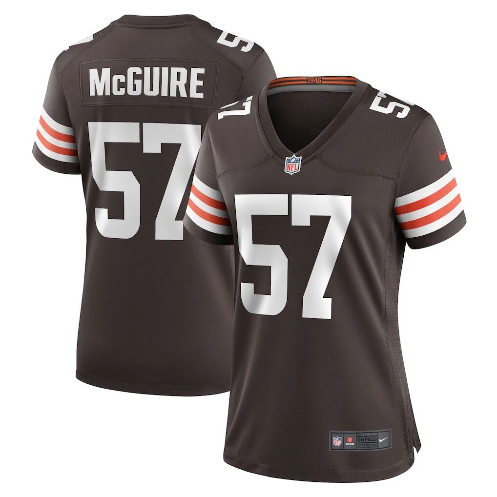 Isaiah McGuire Cleveland Browns Nike Women's Team Game Jersey
