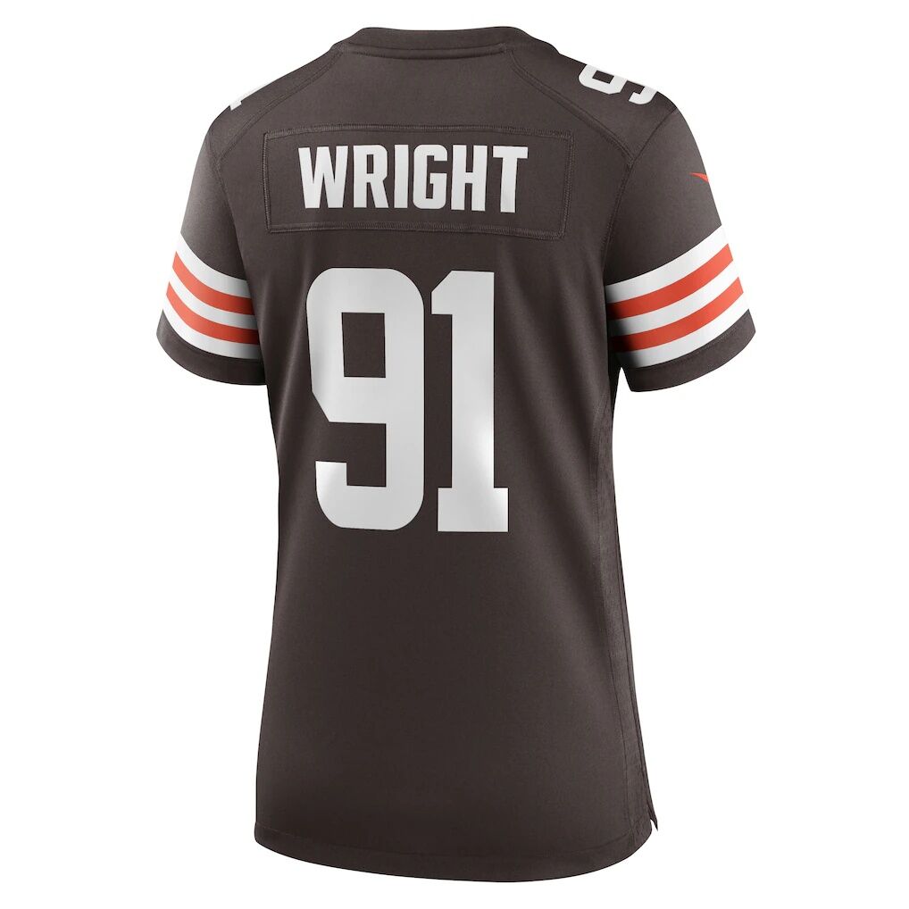 Alex Wright Cleveland Browns Nike Women's Team Game Jersey
