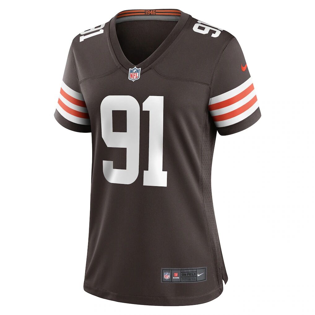 Alex Wright Cleveland Browns Nike Women's Team Game Jersey