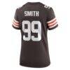Za'Darius Smith Cleveland Browns Nike Women's Team Game Jersey - Brown - Detail View