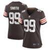 Za'Darius Smith Cleveland Browns Nike Women's Team Game Jersey - Brown - Front View