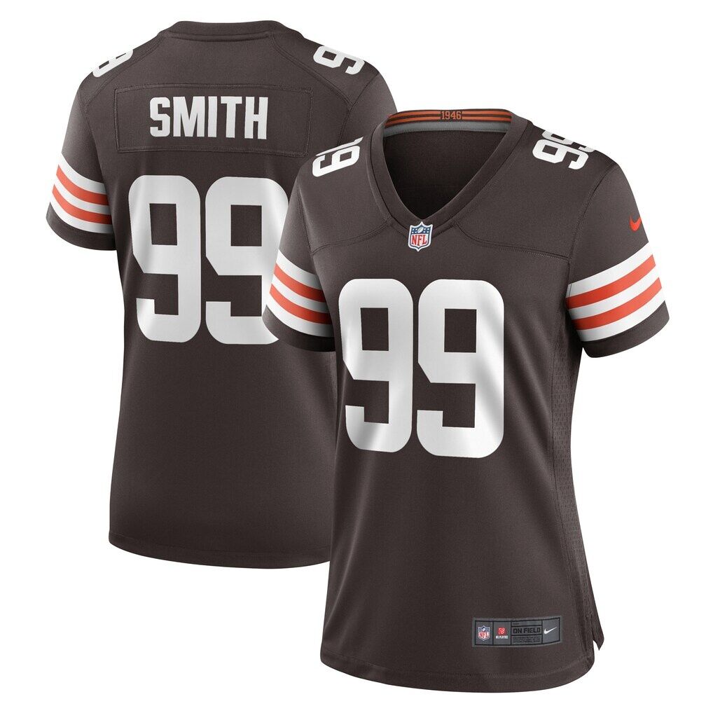 Za'Darius Smith Cleveland Browns Nike Women's Team Game Jersey