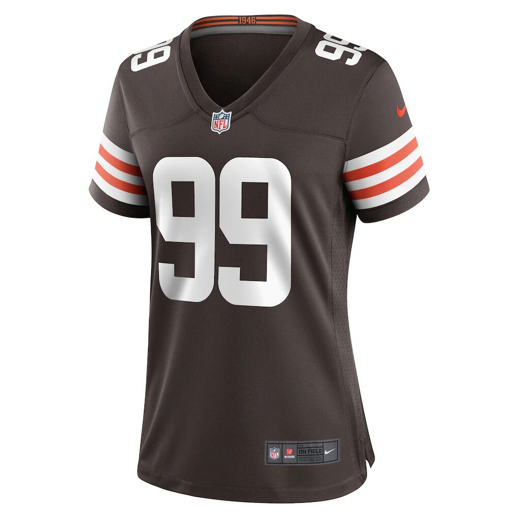 Za'Darius Smith Cleveland Browns Nike Women's Team Game Jersey