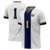 #1 Cal Bears GameDay Greats Youth Lightweight Soccer Fashion Jersey - White - Front View