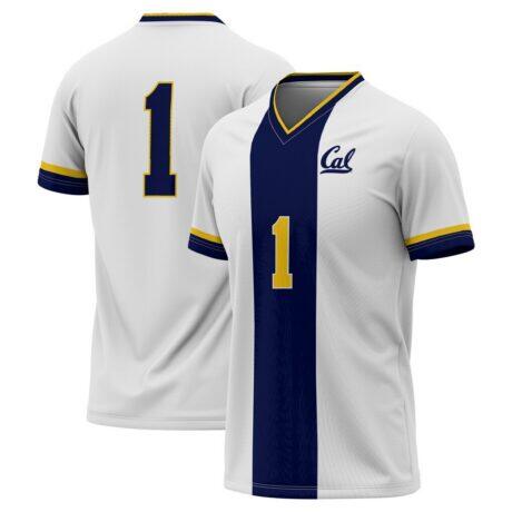 #1 Cal Bears GameDay Greats Lightweight Soccer Fashion Jersey - White - Front View