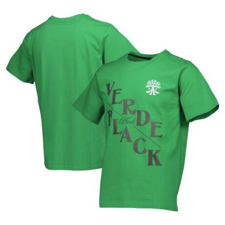 Austin FC Community Heavyweight Relaxed T-Shirt - Green - Front View