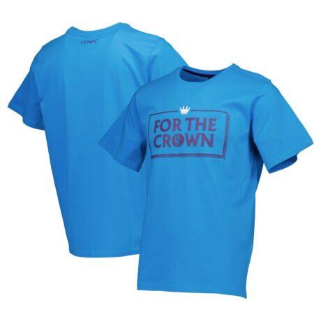 Charlotte FC Community Heavyweight Relaxed T-Shirt - Blue - Front View