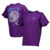 Charlotte FC Street Heavyweight Relaxed T-Shirt - Purple - Front View
