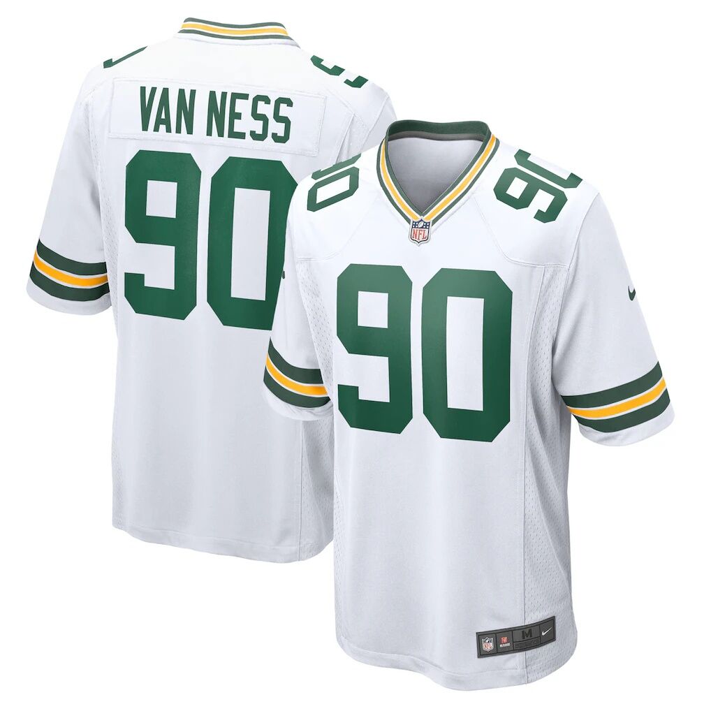 Lukas Van Ness Green Bay Packers Nike  Game Jersey