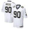 Bryan Bresee New Orleans Saints Nike Game Jersey - White - Front View