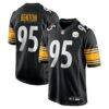 Keeanu Benton Pittsburgh Steelers Nike Team Game Jersey - Black - Front View