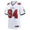 Calijah Kancey Tampa Bay Buccaneers Nike Game Jersey - White - Side View