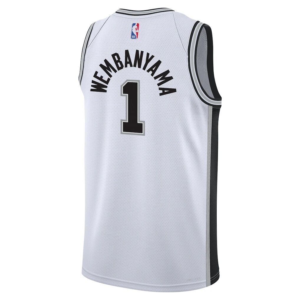 Victor Wembanyama San Antonio Spurs Nike Youth Swingman Jersey - Association Edition