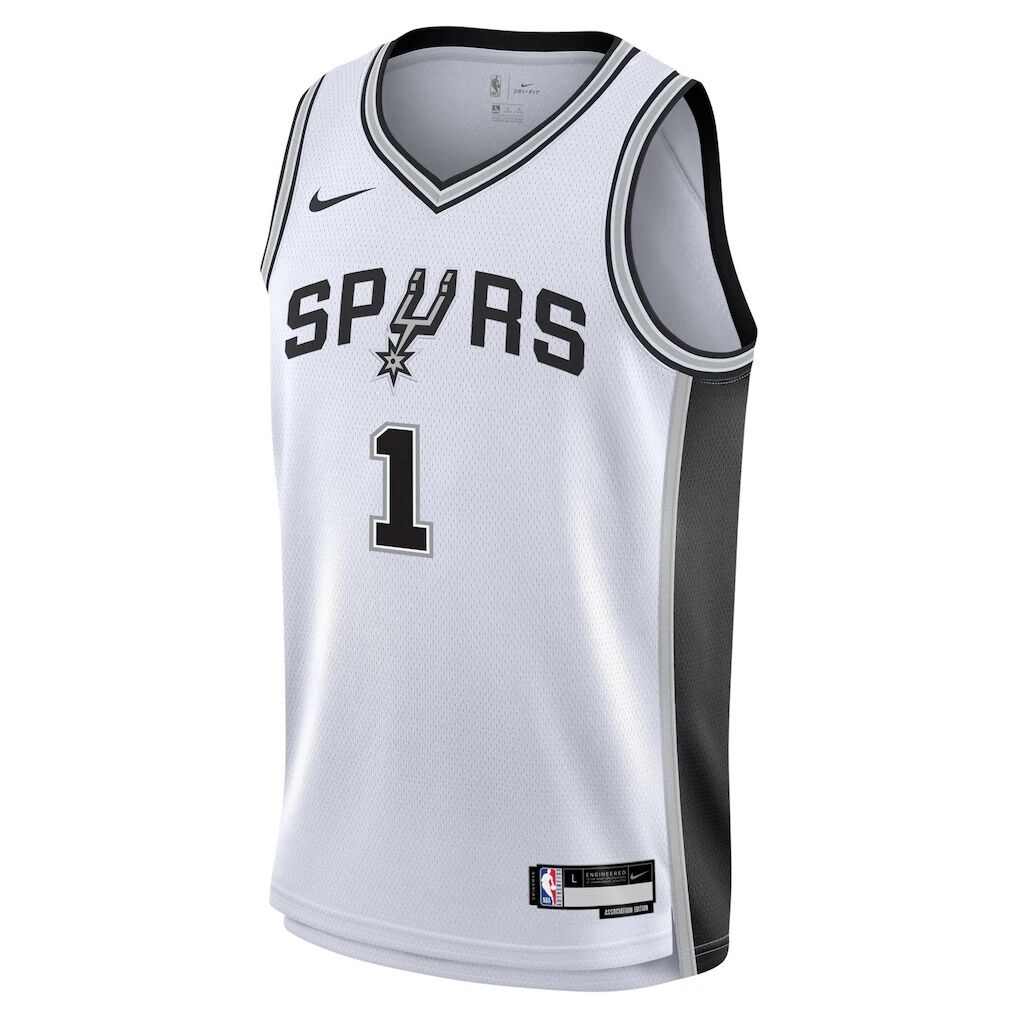Victor Wembanyama San Antonio Spurs Nike Youth Swingman Jersey - Association Edition