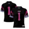 #1 FIU Panthers GameDay Greats Miami Vice Football Jersey - Black - Front View