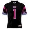 #1 FIU Panthers GameDay Greats Miami Vice Football Jersey - Black - Side View