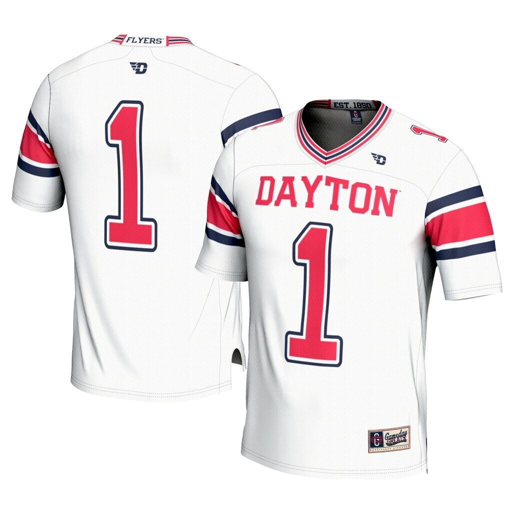 #1 Dayton Flyers GameDay Greats Youth Football Jersey