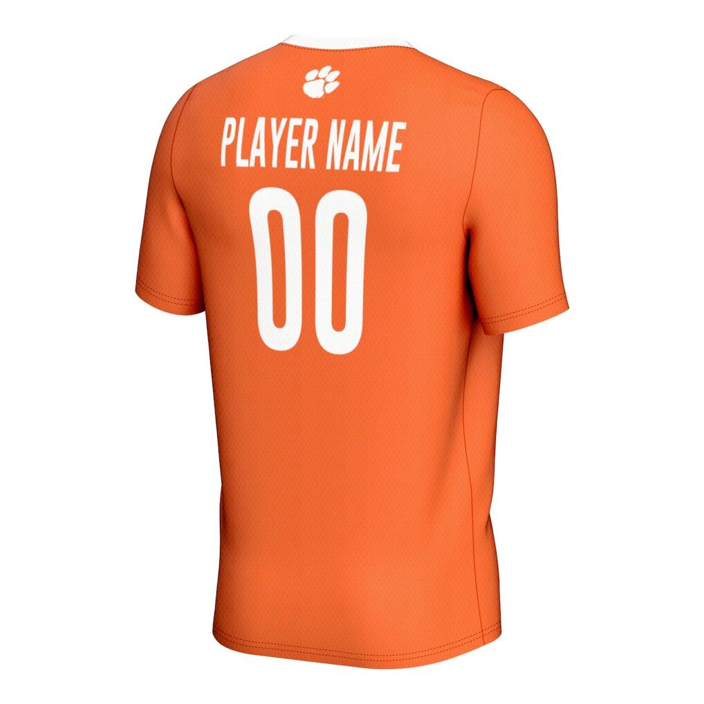 Clemson Tigers GameDay Greats Youth Lightweight Pick-A-Player NIL Men's Soccer Jersey Orange