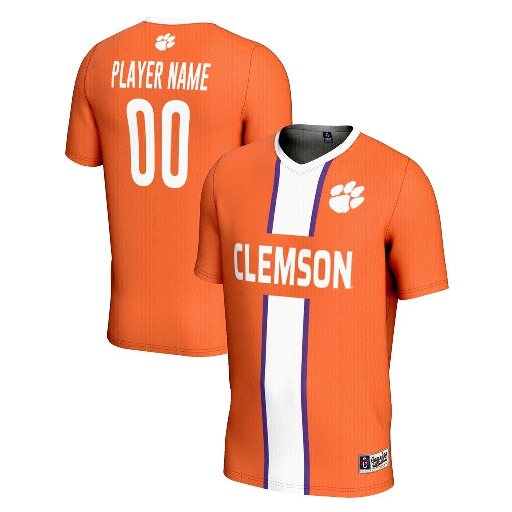 Clemson Tigers GameDay Greats Youth Lightweight Pick-A-Player NIL Men's Soccer Jersey Orange