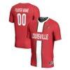 Louisville Cardinals GameDay Greats Youth Lightweight Pick-A-Player NIL Men's Soccer Jersey - Red - Front View
