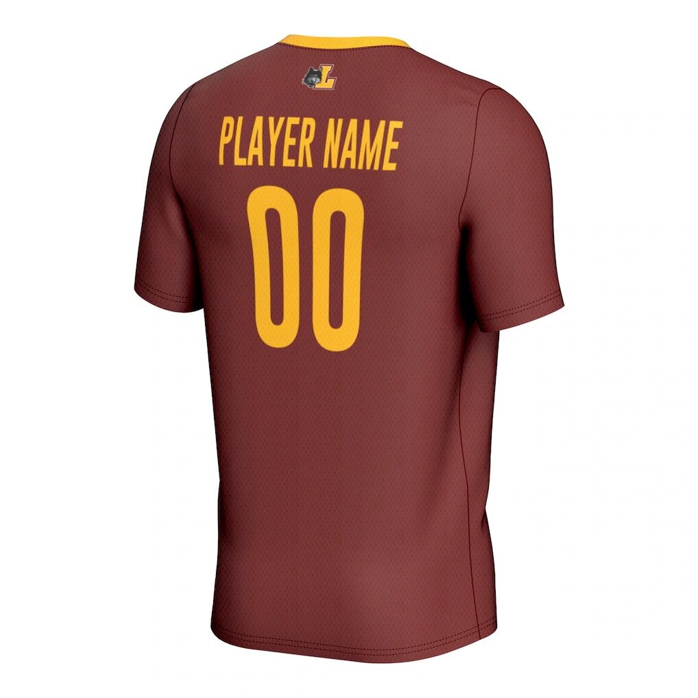 Loyola Chicago Ramblers GameDay Greats Unisex Pick-A-Player NIL Lightweight Soccer Jersey - Maroon