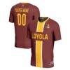 Loyola Chicago Ramblers GameDay Greats Unisex Pick-A-Player NIL Lightweight Soccer Jersey - - Front View