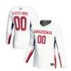 Arizona Wildcats GameDay Greats Unisex Adult NIL Lightweight Volleyball Jersey - White - Front View