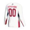 Arizona Wildcats GameDay Greats Youth Lightweight NIL Women's Volleyball Jersey - White - Detail View