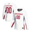Arizona Wildcats GameDay Greats Youth Lightweight NIL Women's Volleyball Jersey - White - Front View