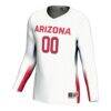 Arizona Wildcats GameDay Greats Youth Lightweight NIL Women's Volleyball Jersey - White - Side View