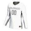 Colorado Buffaloes GameDay Greats Unisex Adult NIL Lightweight Volleyball Jersey - White - Side View