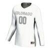 Colorado Buffaloes GameDay Greats Youth Lightweight NIL Women's Volleyball Jersey - White - Side View