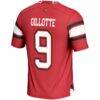 Ashton Gillotte Louisville Cardinals GameDay Greats NIL Player Football Jersey - Red - Detail View