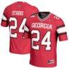 Malaki Starks Georgia Bulldogs GameDay Greats Youth NIL Player Football Jersey - Red - Front View