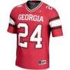Malaki Starks Georgia Bulldogs GameDay Greats Youth NIL Player Football Jersey - Red - Side View
