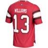 Mykel Williams Georgia Bulldogs GameDay Greats Youth NIL Player Football Jersey - Red - Detail View