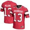 Mykel Williams Georgia Bulldogs GameDay Greats Youth NIL Player Football Jersey - Red - Front View