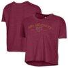Iona University Gaels Alternative Apparel Women's Retro Jersey Headliner Cropped T-Shirt - - Front View