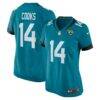 Elijah Cooks Jacksonville Jaguars Nike Women's Team Game Jersey - Teal - Front View