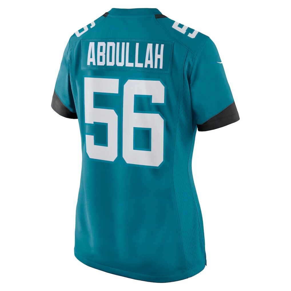 Yasir Abdullah Jacksonville Jaguars Nike Women's Team Game Jersey