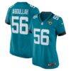 Yasir Abdullah Jacksonville Jaguars Nike Women's Team Game Jersey - Teal - Front View