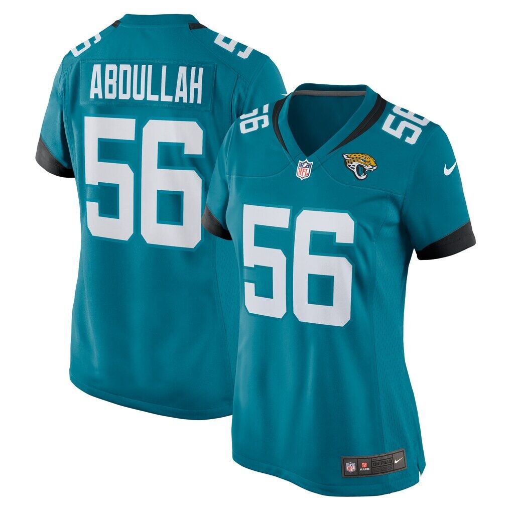 Yasir Abdullah Jacksonville Jaguars Nike Women's Team Game Jersey
