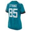 Brenton Strange Jacksonville Jaguars Nike Women's Team Game Jersey - Teal - Detail View