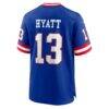 Jalin Hyatt New York Giants Nike Alternate Game Jersey - - Detail View
