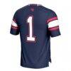 #1 Dayton Flyers GameDay Greats Youth Football Jersey - Navy - Detail View
