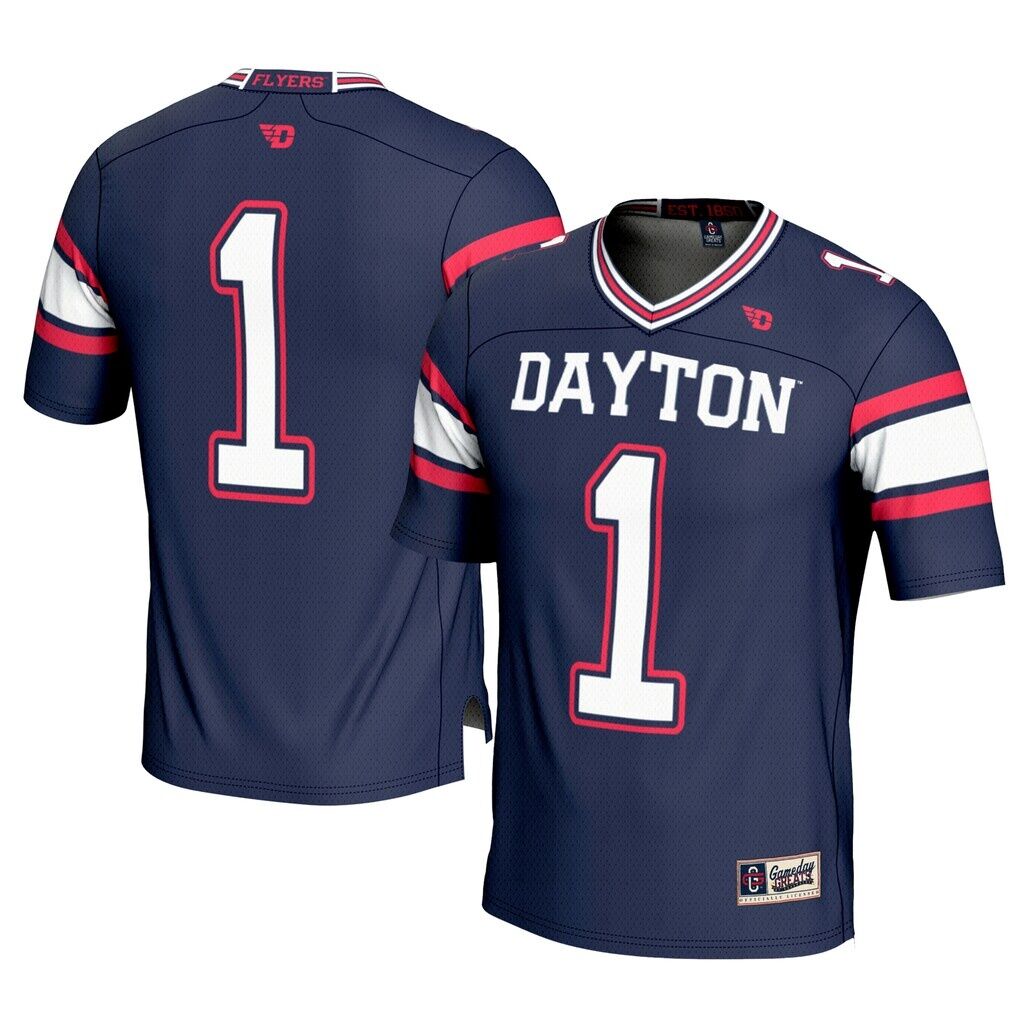 #1 Dayton Flyers GameDay Greats Youth Football Jersey