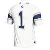 #1 Georgetown Hoyas GameDay Greats Youth Football Jersey - White - Detail View